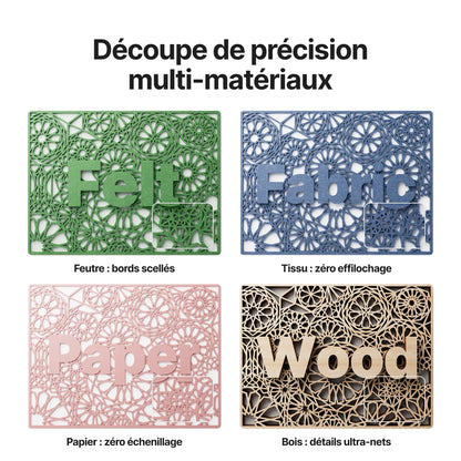 xTool - M2 10W - Kit de Base (Color Print & Cut Bundle)
