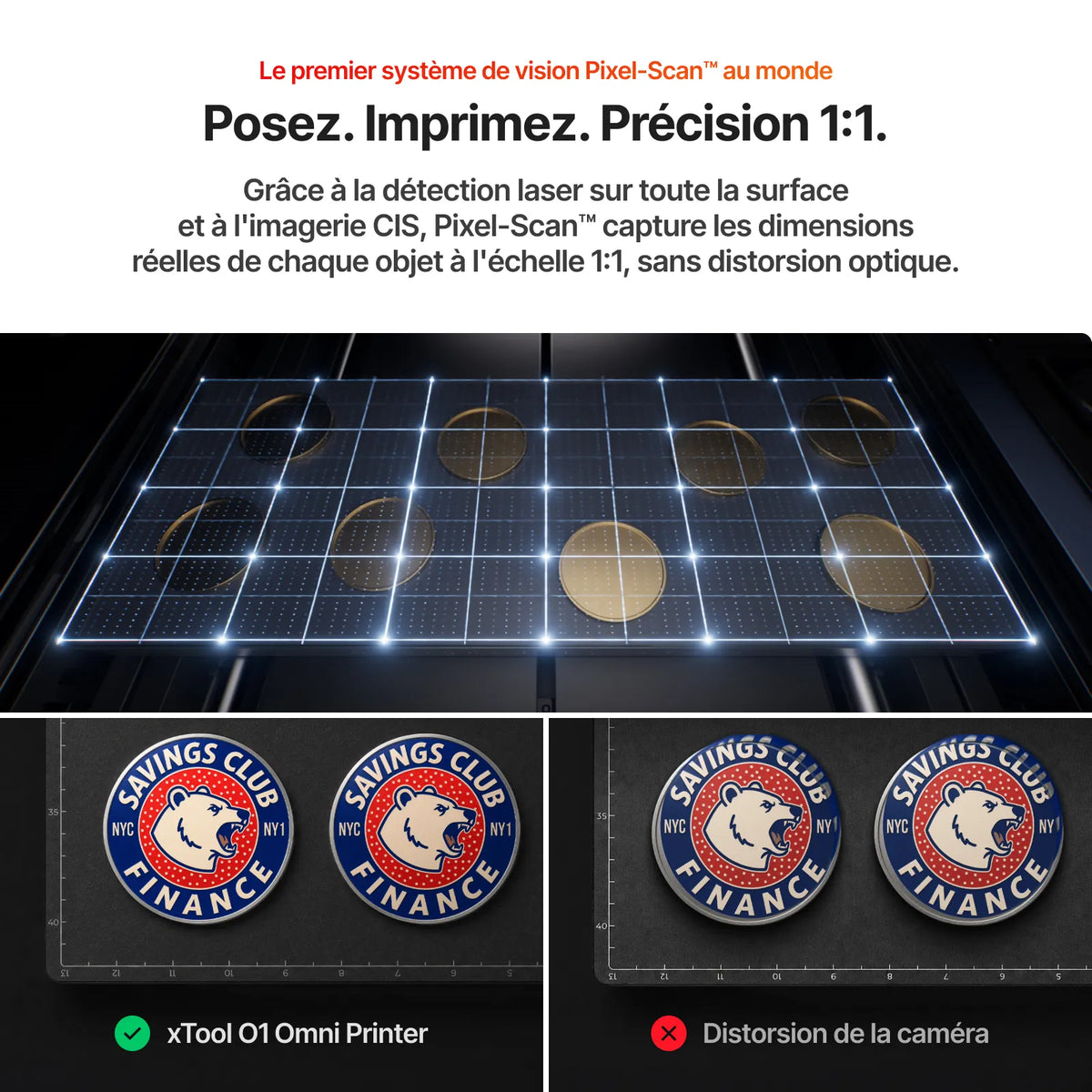xTool - O1 Omni Printer - Pack Polyvalent DT + UV (UV&DTG Versatile Bundle)