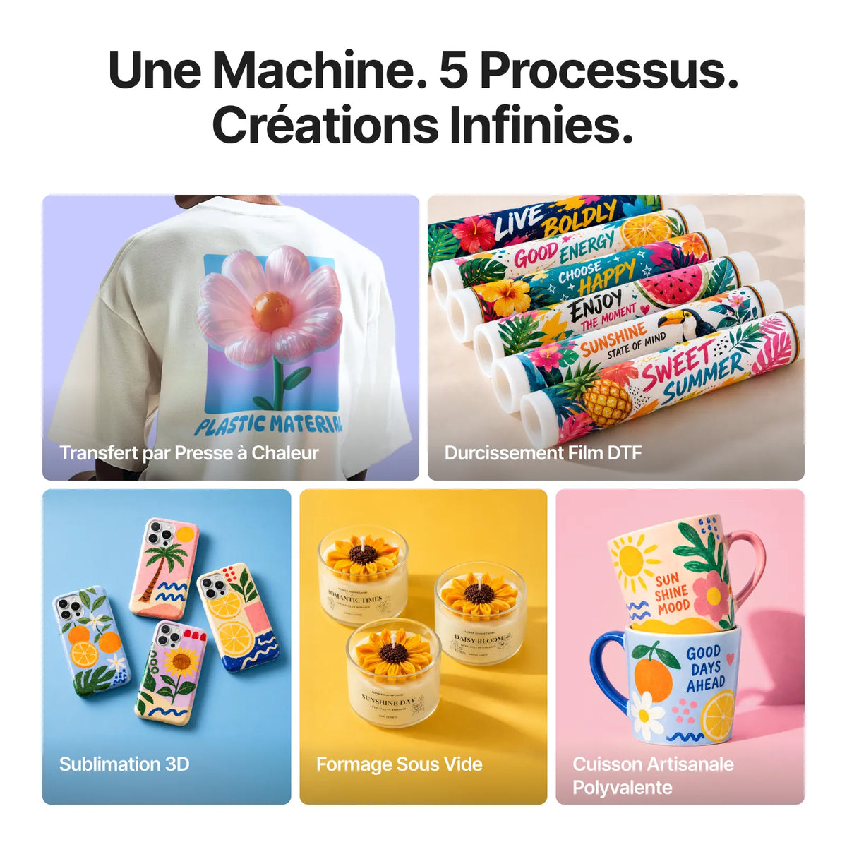 xTool - WonderPress - Pack Presse à Chaud Performance (Efficiency Boost Deluxe Bundle)