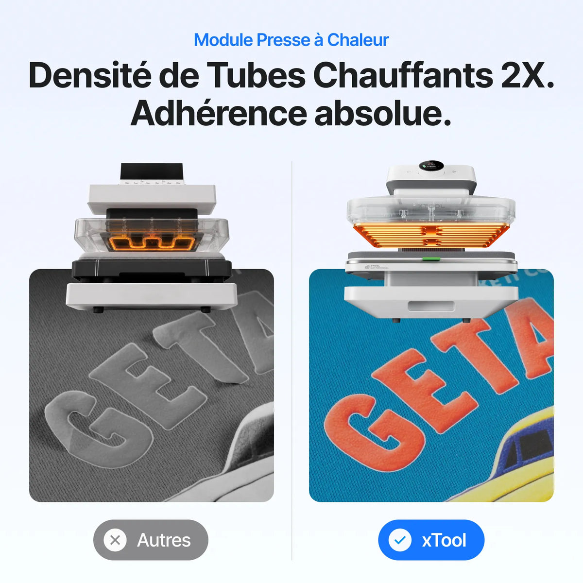 xTool - WonderPress - Pack Presse à Chaud Performance (Efficiency Boost Deluxe Bundle)