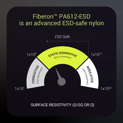 Fiberon PA612-ESD Noir (Black) - 1.75 mm - 500g