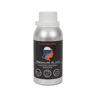 Liqcreate - Premium  Black (Noir) -  250g, resines UV, LIQCREATE