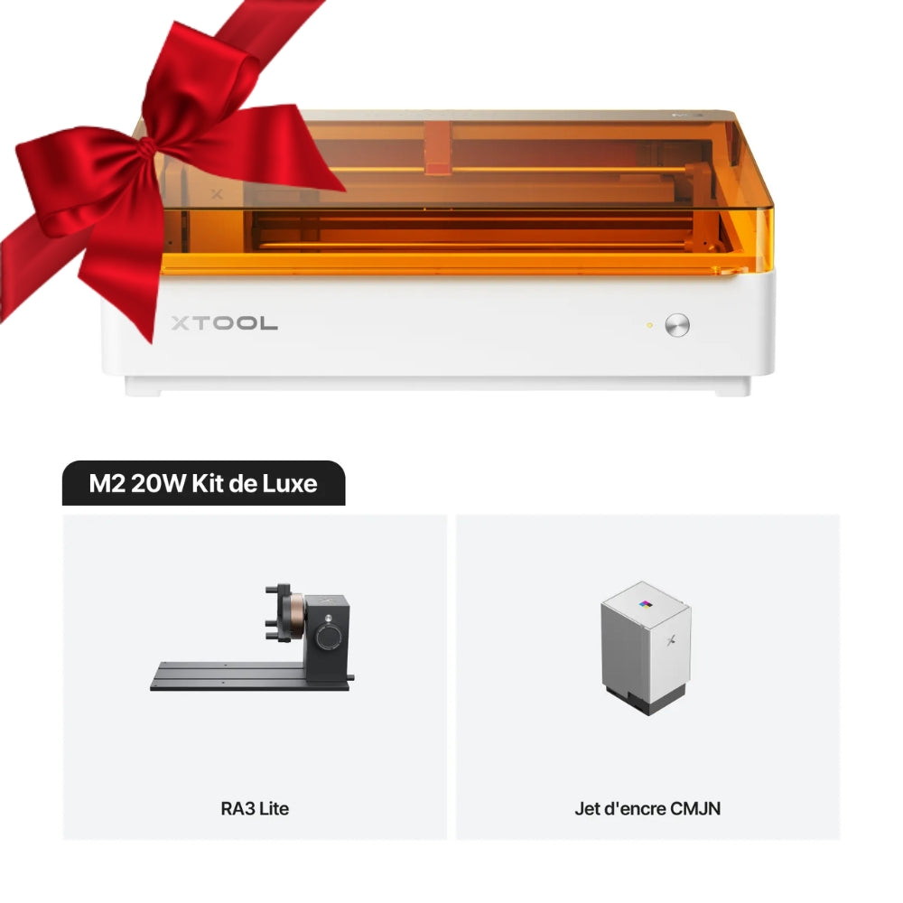 xTool - M2 20W - Kit de Luxe (Deluxe Bundle)