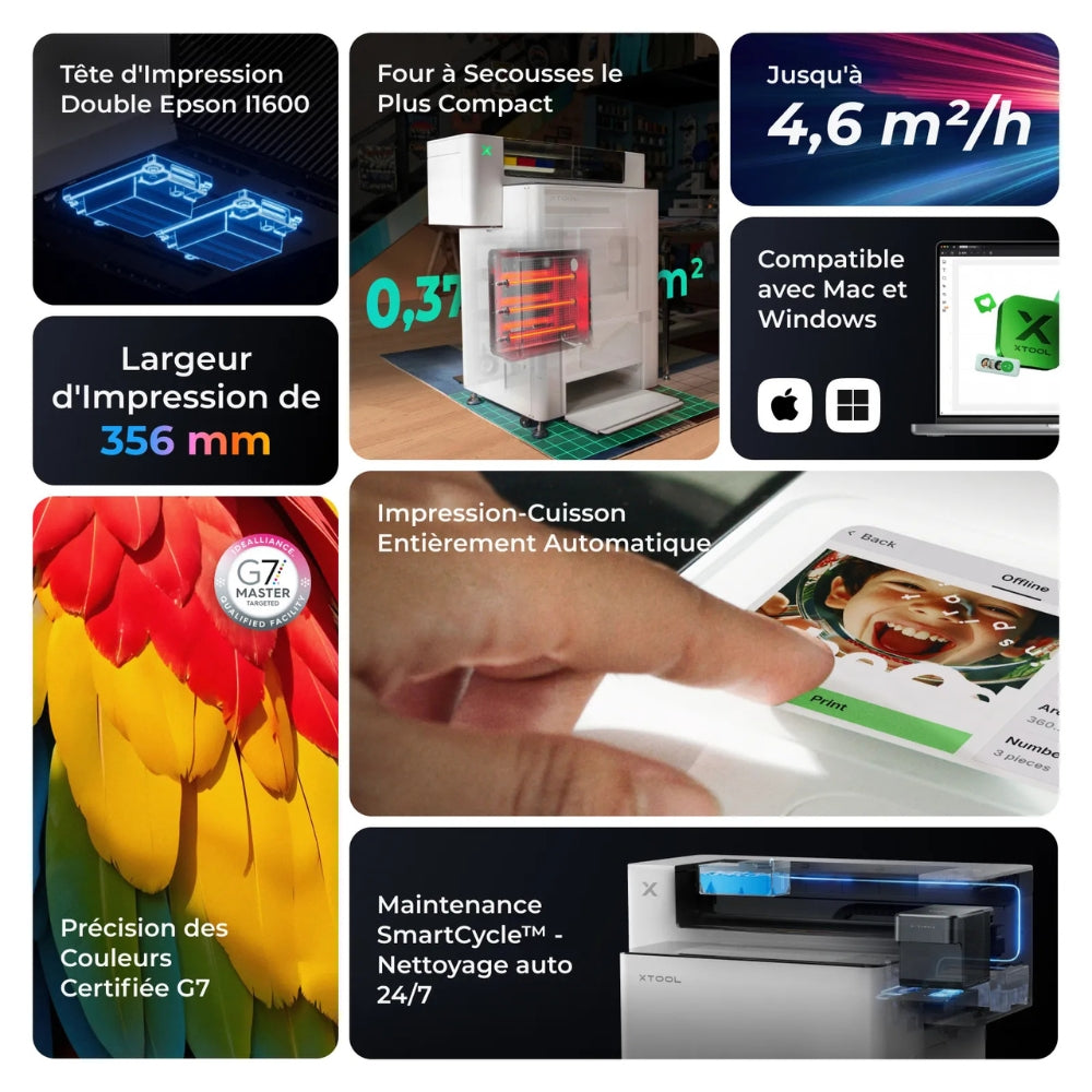 xTool - Apparel Printer Imprimante Textile DTF