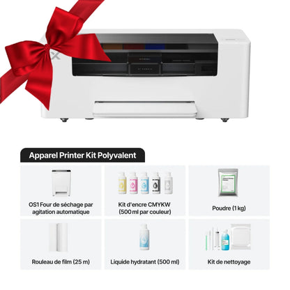 xTool - Apparel Printer Imprimante Textile DTF - Kit Polyvalent