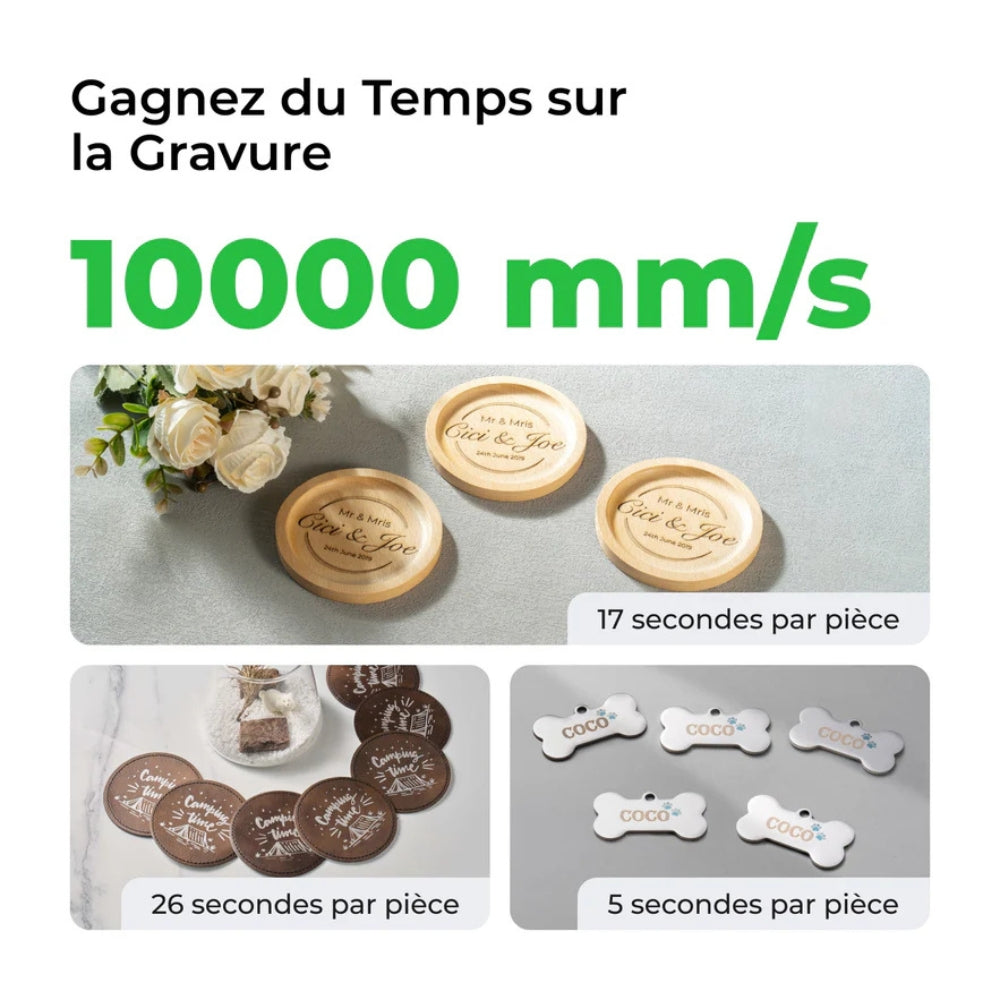 xTool - F1 Ultra - Graveur Laser Fibre et Diode - 20W