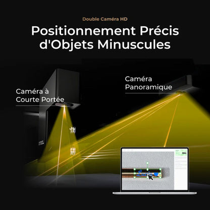 xTool - P2S  - Découpeur Laser CO2 de Bureau Polyvalent et Intelligent - 55W