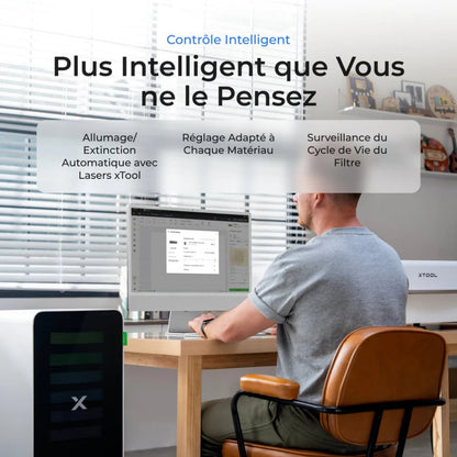 xTool - Séries M/S/F/P - SafetyPro™ AP2 - Purificateur d'Air