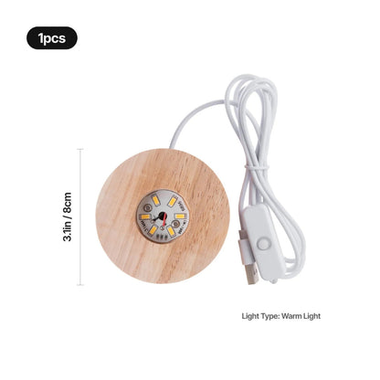 xTool - Socle d'Exposition LED pour Boule de Cristal (LED Display Stand for Crystal Ball)